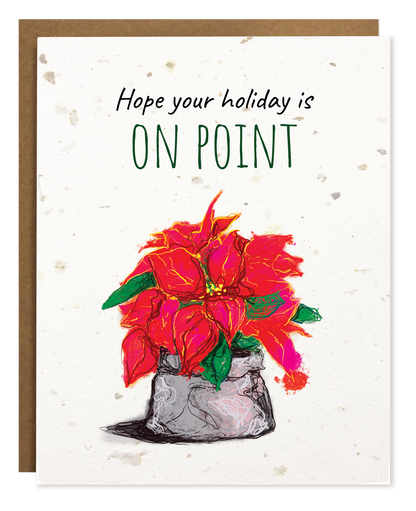 Plantable Boxed Set - POINTSETTA HOLIDAY